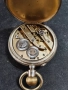 Швейцарски СРЕБЪРЕН джобен часовник 1901г. с позлата - 10 РУБИНА - ПРОМОЦИЯ, снимка 12