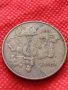 Монета 5 лева 1943г. Царство България за колекция декорация - 24980, снимка 9