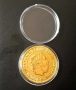 Позлатена Испанска монета в защитна капсула , снимка 3