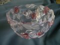 Многоцветен кристал бонбониера Германия, снимка 1 - Други ценни предмети - 40188693