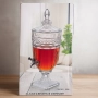 стъклен диспенсър за напитки 3L , снимка 3