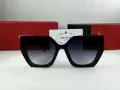 Слънчеви очила Prada Cat Eye черни нови с UV400 защита дамски, снимка 3