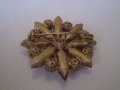 Старинна брошка - бижу Чехословакия, снимка 3