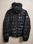 MONCLER "PEARL" Polyamide Black Quilted Down Jacket. 