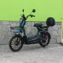 Електрическо колело-мотопед MaxMotors EBZ 20 1200W/60V/20Ah - GREEN, снимка 1