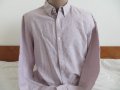 Мъжка риза лен и памук Jack & Jones Premium, снимка 1 - Ризи - 40689542