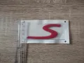 червена емблема Porsche S голям размер, снимка 5