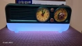Ретро радио NNS NS-7210BT – Bluetooth, AM/FM/SW, USB/TF, RGB LED, часовник, снимка 7