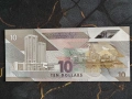 Банкнота - Тринидад и Тобаго - 10 доларa UNC | 2020г, снимка 2