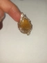 Продавам сребърен пръстен/999 проба/ с камък Рутилов кварц - авторска изработка, снимка 2