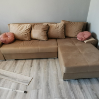 Разтегателен ъглов диван Роли, снимка 1 - Дивани и мека мебел - 44715393