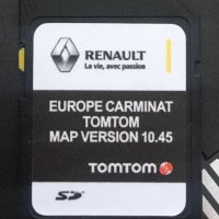 Renault Carminat Tomtom 10.85 SD Card 2023гд Навигационна Оригинална Рено сд карта, снимка 7 - Аксесоари и консумативи - 27599529