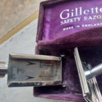 Стара колекционерска самобръсначка Gillette оригинална кутия, снимка 3 - Антикварни и старинни предмети - 42812823