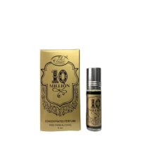 Арабско парфюмно масло от La De Classic 10 Million 6 ml Kехлибар, Kожа, сандалово дърво 0% алкохол, снимка 2 - Унисекс парфюми - 42356299