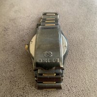 Vintage Seiko Quartz SQ100 #8123-6030 Day Date Gold Men's 36mm Wrist Watch, снимка 4 - Мъжки - 42029996