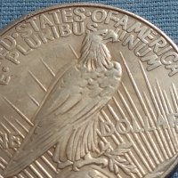 Монета 1 долар 1923г. САЩ РЕПЛИКА на Американския сребърен долар за КОЛЕКЦИЯ 30019, снимка 2 - Нумизматика и бонистика - 42698795