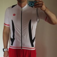Castelli  jersey за колоездене, снимка 7 - Спортни дрехи, екипи - 33787116