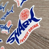 Стикери ШАРК SHARK лист А4 - 17 бр общо Sticker, снимка 3 - Аксесоари и консумативи - 29797620