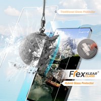Flexklearglass® Стъклен протектор за Samsung Galaxy S24 Ultra,9H - 2 броя, снимка 8 - Фолия, протектори - 44370990