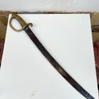Автентична френска сабя - 1837г. №2480, снимка 1 - Антикварни и старинни предмети - 37039118