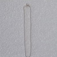 Сребърна гривна за ръка дължина 18см може да се направи с дължина по Ваш избор , снимка 1 - Гривни - 34558271