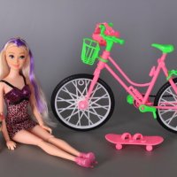 Барби на колело с кошница в Кукли в гр. Бургас - ID42094288 — Bazar.bg