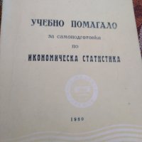 Учебно помагало за самоподготовка по икономическа статистика от 1980 год. с., снимка 1 - Ученически пособия, канцеларски материали - 30000992