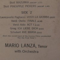 Грамофонна плоча-  Mario Lanza, снимка 5 - Грамофонни плочи - 38463912