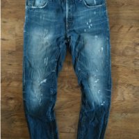 G-Star RAW A-Crotch Tapered Jeans - страхотни мъжки дънки, снимка 7 - Дънки - 31541198