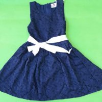 Английска детска дантелена рокля , снимка 1 - Детски рокли и поли - 36721665