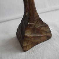 Дърворезба "Дървена Чапла", снимка 5 - Антикварни и старинни предмети - 44211601