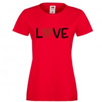 Дамска тениска Love Grunge 2, снимка 5 - Тениски - 35552203
