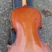 Цигулка Кремона с лък и куфар , снимка 12 - Струнни инструменти - 44640383