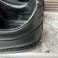Мъжки кожени обувки John Galliano номер 42, снимка 6 - Маратонки - 44572749