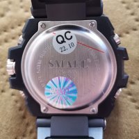 SMAEL Silver Black 8060 Мъжки спортен кварцов и цифров часовник., снимка 9 - Мъжки - 40790993