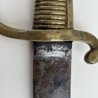 Автентична френска сабя - 1837г. №2480, снимка 4 - Антикварни и старинни предмети - 37039118