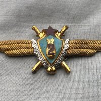 рядък военен нагръден знак Бомбардировач 2-ри клас - летец, пилот, авиатор, снимка 2 - Антикварни и старинни предмети - 40417447