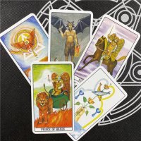 The Golden Dawn Tarot  - карти Таро, снимка 5 - Други игри - 37399061