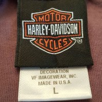 Original Women's HARLEY-DAVIDSON Motor Cycles Orlando Florida USA Long Sleeve Shirt Made in U.S.A., снимка 6 - Блузи с дълъг ръкав и пуловери - 35367859