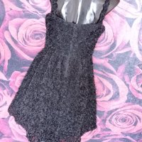 Черна 3D кукленска рокля Уникат Л/ХЛ, снимка 12 - Рокли - 24704467