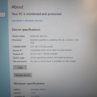 14" лаптоп Dell Latitude 5480 Преинсталиран, готов за употреба. RAM - 8GB SSD - 256GB Core i5 6440 h, снимка 5 - Лаптопи за дома - 44213964