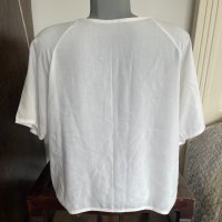 Бяла тениска, снимка 2 - Тениски - 40753483