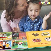 4034 Монтесори книга за деца - QUIET BOOK, снимка 8 - Други - 42149381