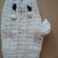 Детски плетени вълнени ръкавички № 11, снимка 3 - Други - 40429885