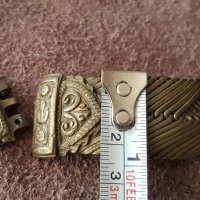 Възрожденска сребърна част гривна кюстек кучка пафти носия, снимка 6 - Антикварни и старинни предмети - 39567319