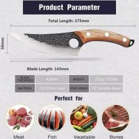 кухненски нож месарски месо риба сигурен захват неръждаема стомана, снимка 8 - Ножове - 42117955