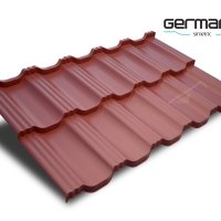  Метални керемиди модел Germania покритие КРИСТАЛ 30 год. гаранция, снимка 5 - Строителни материали - 42493988