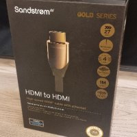 Sandstrom Gold HDMI 1m., снимка 6 - Кабели и адаптери - 42896408
