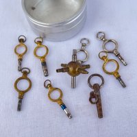 Голям ЛОТ ключета за джобни часовници. №1348, снимка 2 - Антикварни и старинни предмети - 34991528