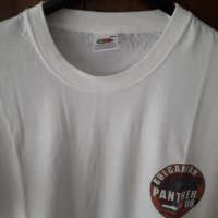 Мъжка лятна бяла фланелка с лого, снимка 2 - Тениски - 29607741
